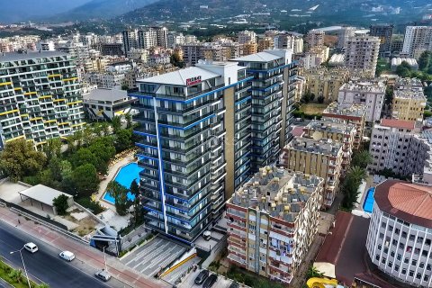 1+1 Wohnung in A new luxury residential complex with all amenities on the first line of the sea in the resort town of Mahmutlar, right on the beach., Alanya, Antalya, Türkei Nr. 53724 - 2