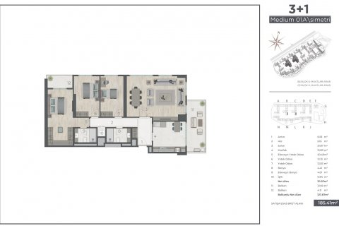 3+1 Wohnung  in Istanbul, Türkei Nr. 51394 - 25