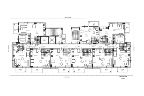 1+1 Wohnung  in Mahmutlar, Antalya, Türkei Nr. 43249 - 11