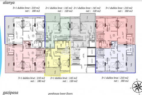 1+1 Wohnung  in Mahmutlar, Antalya, Türkei Nr. 34872 - 24