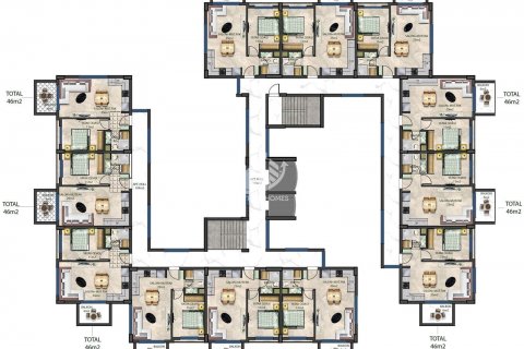 1+1 Wohnung  in Gazipasa, Antalya, Türkei Nr. 51068 - 11