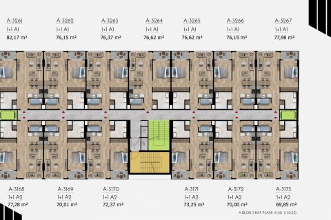 2+1 Wohnung  in Sisli, Istanbul, Türkei Nr. 51460 - 21