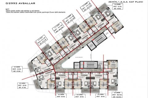 1+1 Wohnung  in Alanya, Antalya, Türkei Nr. 52440 - 24
