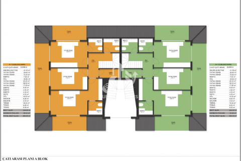 1+1 Wohnung  in Mahmutlar, Antalya, Türkei Nr. 40341 - 28