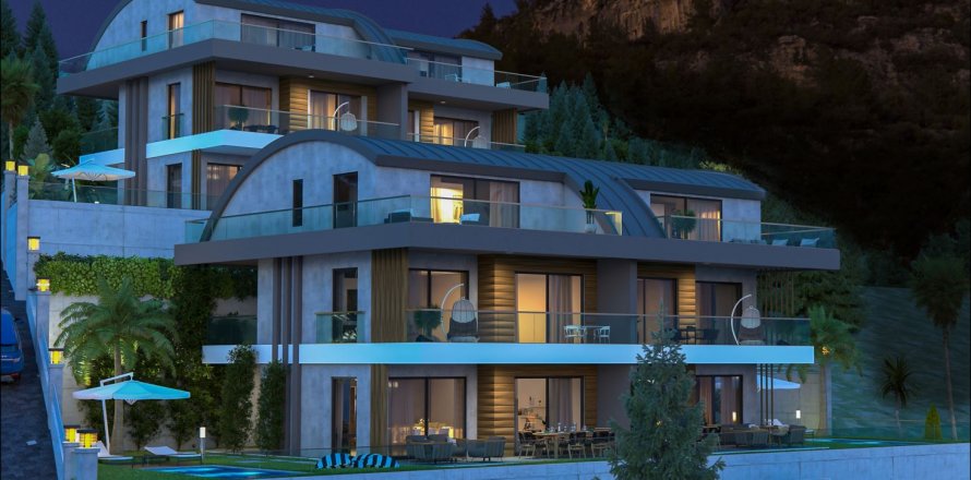 3+2 Villa  in Bektas, Alanya, Antalya, Türkei Nr. 52104