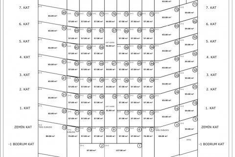 1+1 Wohnung  in Alanya, Antalya, Türkei Nr. 51464 - 9