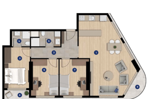 2+1 Wohnung  in Izmir, Türkei Nr. 52400 - 21