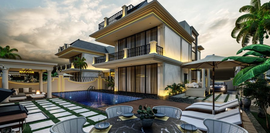 4+1 Villa  in Kargicak, Alanya, Antalya, Türkei Nr. 52090