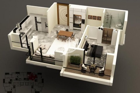 1+1 Wohnung  in Mahmutlar, Antalya, Türkei Nr. 51694 - 9