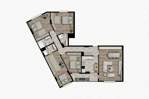 4+1 Wohnung  in Eyup, Istanbul, Türkei Nr. 52859 - 21