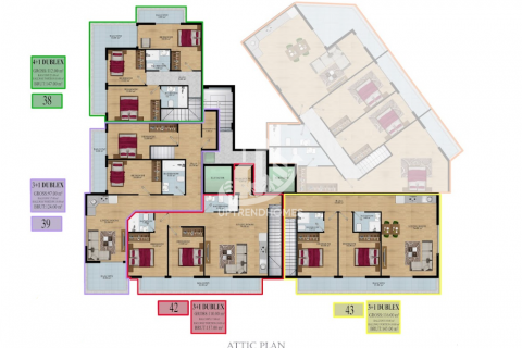 3+1 Wohnung  in Mahmutlar, Antalya, Türkei Nr. 33427 - 14