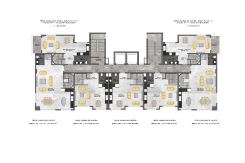 1+1 Wohnung  in Alanya, Antalya, Türkei Nr. 52296 - 21