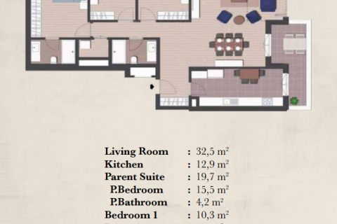 3+1 Wohnung  in Istanbul, Türkei Nr. 53803 - 15