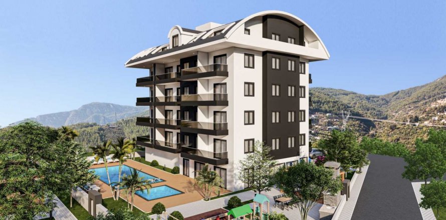 1+1 Wohnung  in Oba, Antalya, Türkei Nr. 51696