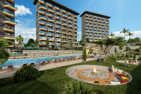 2+1 Wohnung in A comfortable and cozy complex on the Mediterranean coast surrounded by dense pine forests, Alanya, Antalya, Türkei Nr. 53919 - 16