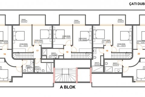 1+1 Wohnung  in Alanya, Antalya, Türkei Nr. 53969 - 13