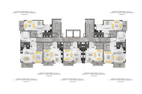 1+1 Wohnung  in Alanya, Antalya, Türkei Nr. 52296 - 17