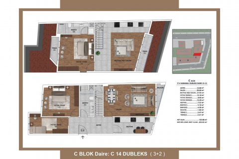 3+2 Wohnung  in Beyoglu, Istanbul, Türkei Nr. 54496 - 19