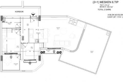 2+1 Wohnung  in Antalya, Türkei Nr. 53099 - 17