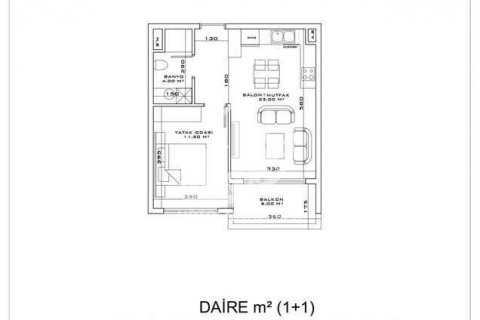 1+1 Wohnung  in Antalya, Türkei Nr. 62174 - 16