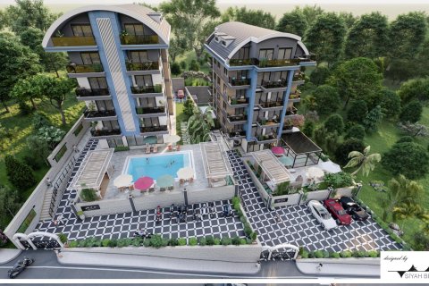 2+1 Wohnung in Residential complex located in one of the best areas of Alanya &#8211; Oba. With a beautiful view of the sea and mountains, Alanya, Antalya, Türkei Nr. 59220 - 2