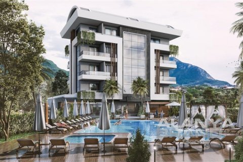 1+1 Wohnung  in Alanya, Antalya, Türkei Nr. 59020 - 2