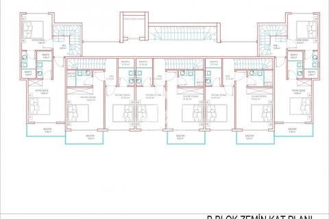 1+1 Wohnung  in Kargicak, Alanya, Antalya, Türkei Nr. 62035 - 21