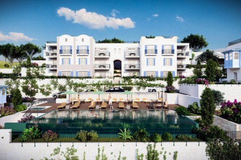 1+1 Wohnung  in Bodrum, Mugla, Türkei Nr. 58960 - 9