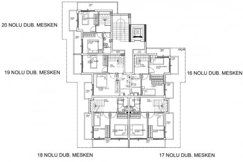 1+1 Wohnung  in Oba, Antalya, Türkei Nr. 55315 - 30