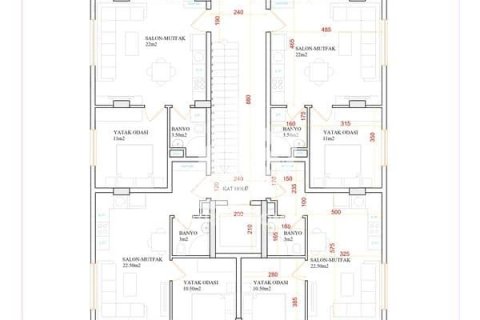 1+1 Wohnung  in Mahmutlar, Antalya, Türkei Nr. 62313 - 24