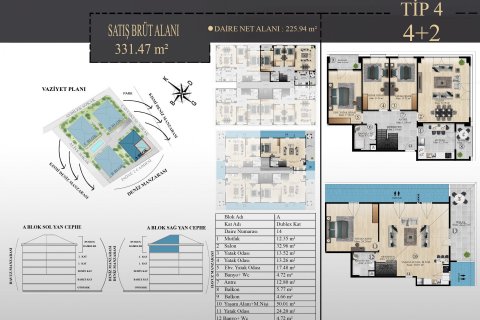 4+2 Wohnung  in Istanbul, Türkei Nr. 66790 - 2