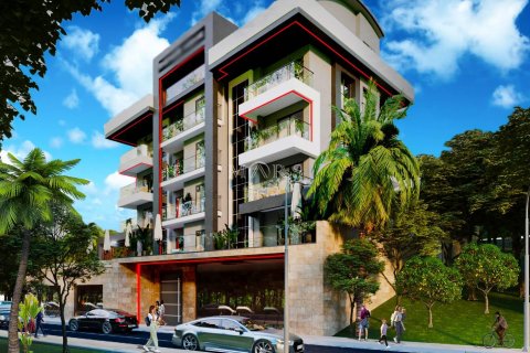 1+1 Wohnung in An ultra-modern complex located in the Hasbahce area with all the necessary infrastructure on the territory, Alanya, Antalya, Türkei Nr. 64013 - 2
