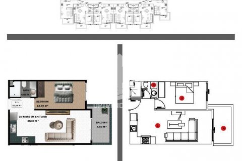 1+1 Wohnung  in Gazipasa, Antalya, Türkei Nr. 63154 - 22