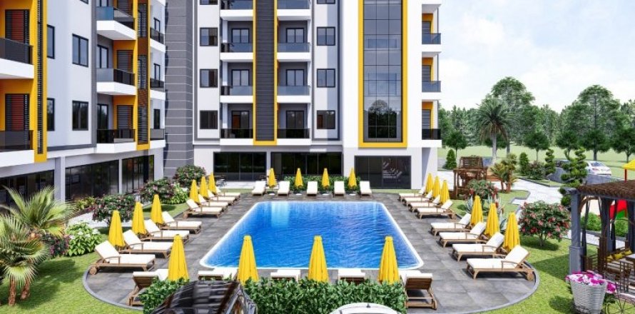 1+1 Wohnung  in Avsallar, Antalya, Türkei Nr. 63696