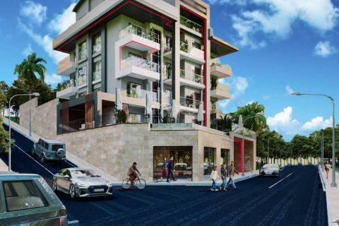 1+1 Wohnung in An ultra-modern complex located in the Hasbahce area with all the necessary infrastructure on the territory, Alanya, Antalya, Türkei Nr. 64013 - 1
