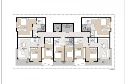 2+1 Wohnung  in Alanya, Antalya, Türkei Nr. 68022 - 10