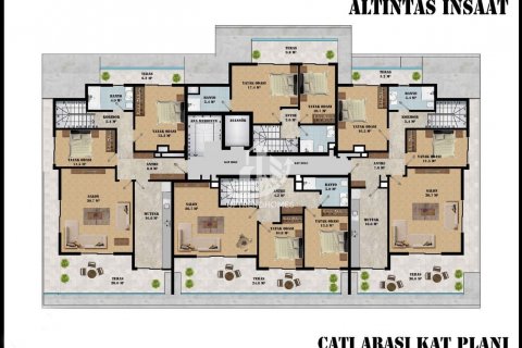 1+1 Wohnung  in Oba, Antalya, Türkei Nr. 70494 - 15