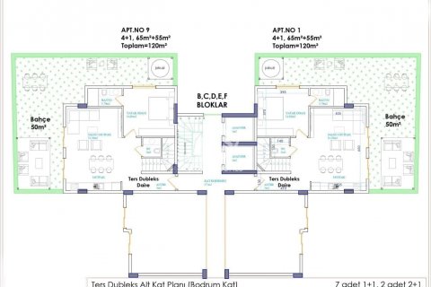 1+1 Wohnung  in Oba, Antalya, Türkei Nr. 69004 - 24