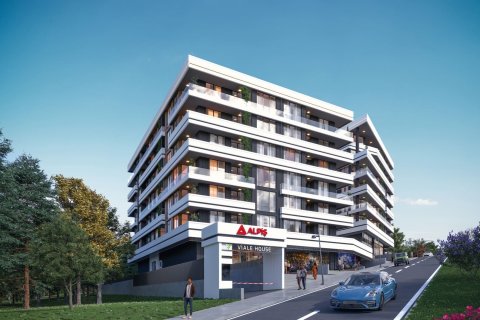 5+1 Wohnung in Alpis Viale House, Schleimbeutel, Türkei Nr. 75058 - 3