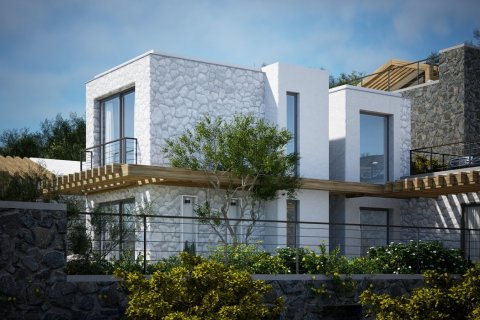 3+0 Villa  in Gumusluk, Mugla, Türkei Nr. 73324 - 18