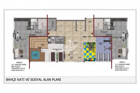 1+1 Wohnung  in Kestel, Antalya, Türkei Nr. 76502 - 17