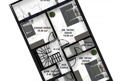 1+1 Wohnung  in Gazipasa, Antalya, Türkei Nr. 77692 - 12