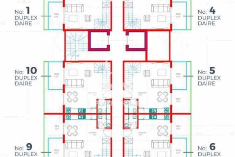 1+1 Wohnung  in Avsallar, Antalya, Türkei Nr. 73457 - 20