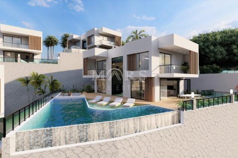 3+1 Wohnung in Complex of 5 villas in Incekum area, Alanya, Antalya, Türkei Nr. 77849 - 9