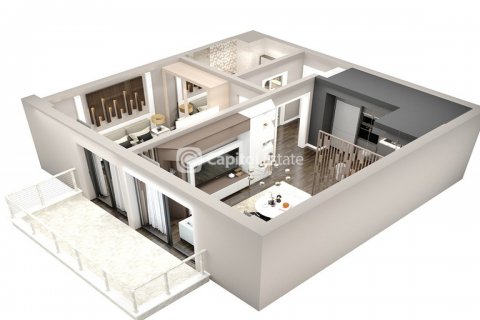 3+1 Wohnung  in Antalya, Türkei Nr. 74200 - 4