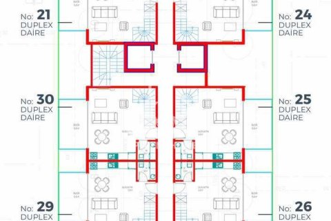 1+1 Wohnung  in Avsallar, Antalya, Türkei Nr. 73457 - 23