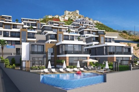 3+1 Villa  in Alanya, Antalya, Türkei Nr. 73301 - 1