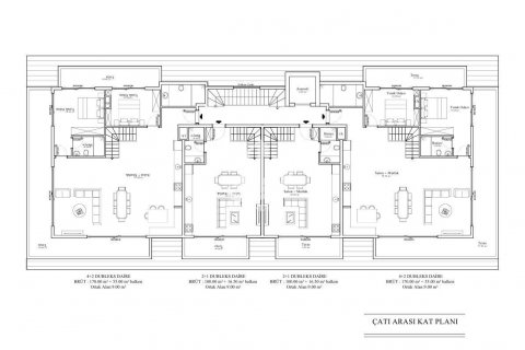 1+1 Wohnung  in Alanya, Antalya, Türkei Nr. 72174 - 16