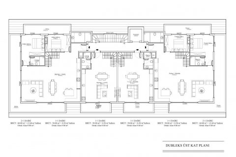 1+1 Wohnung  in Alanya, Antalya, Türkei Nr. 72174 - 21