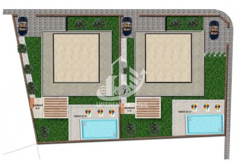 6+1 Villa  in Alanya, Antalya, Türkei Nr. 84032 - 22